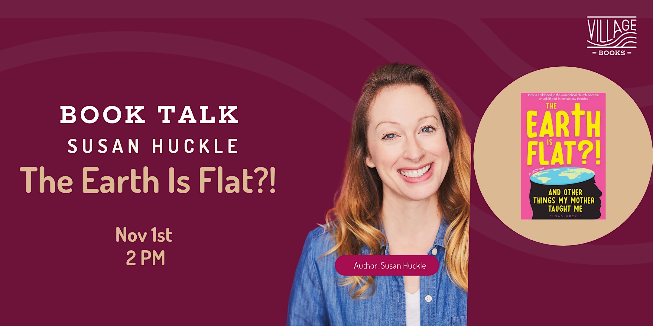Susan Huckle - Book Signing and Author Talk