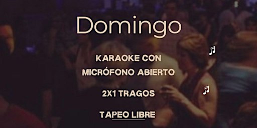 DOMINGO DE JUEGOS Y KARAOKE CON MICROFONO ABIERTO
