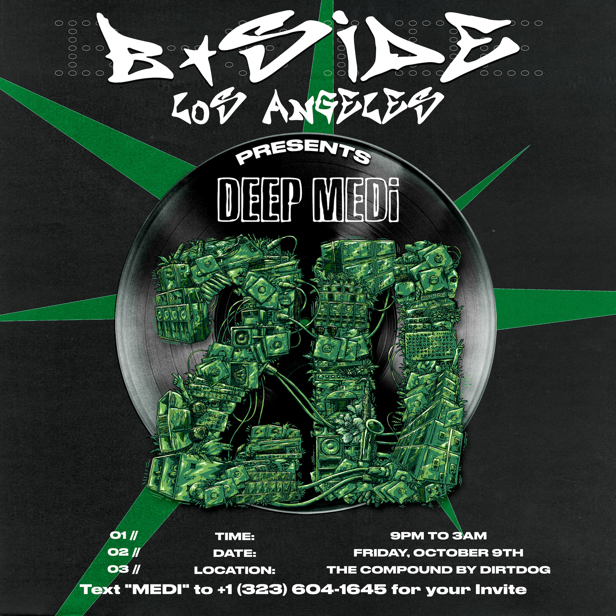 B-Side Los Angeles presents: Deep Medi Musik 20 (label takeover)