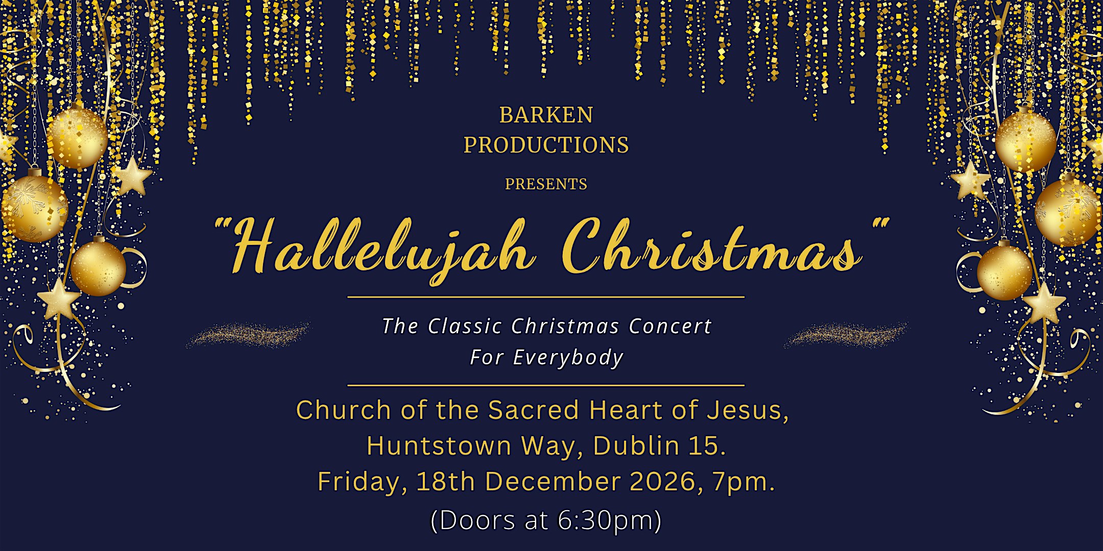 Hallelujah Christmas - Huntstown D15 Concert