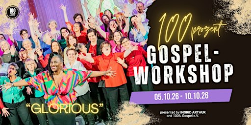 100% Gospel - Autumn Workshop mit Gospel Queen Ingrid Arthur