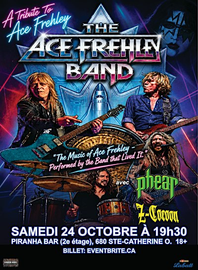 The Ace Frehley Band avec Phear, Z-Cocoon