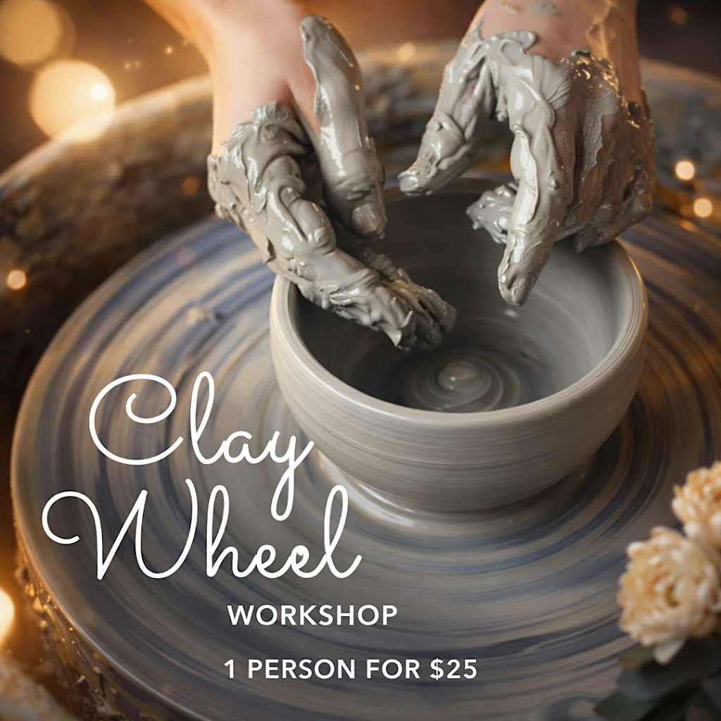Pottery wheel class for couples at Artventures Toronto Parliament