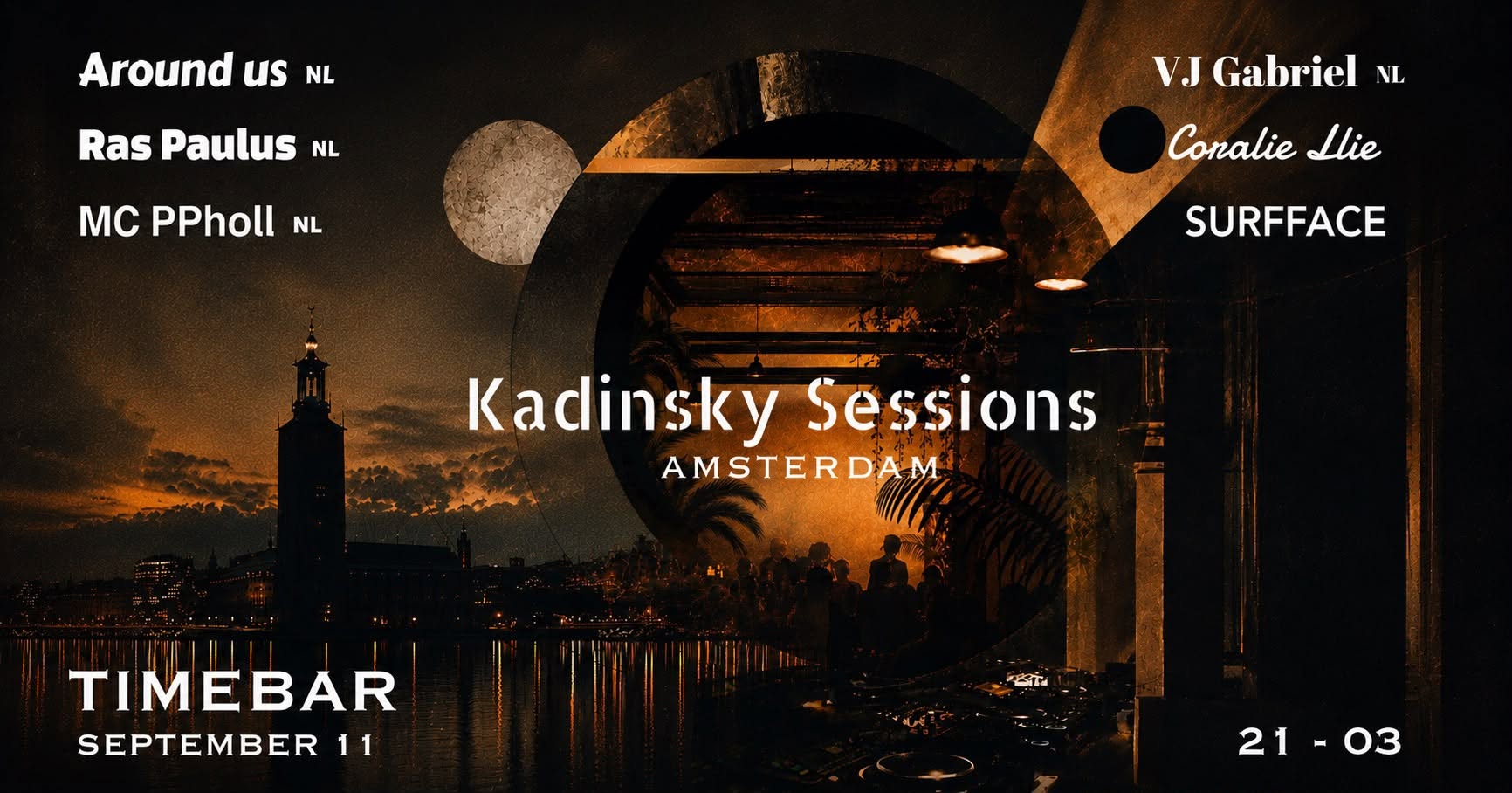 Timebar Presents Kadinsky Sessions Amsterdam