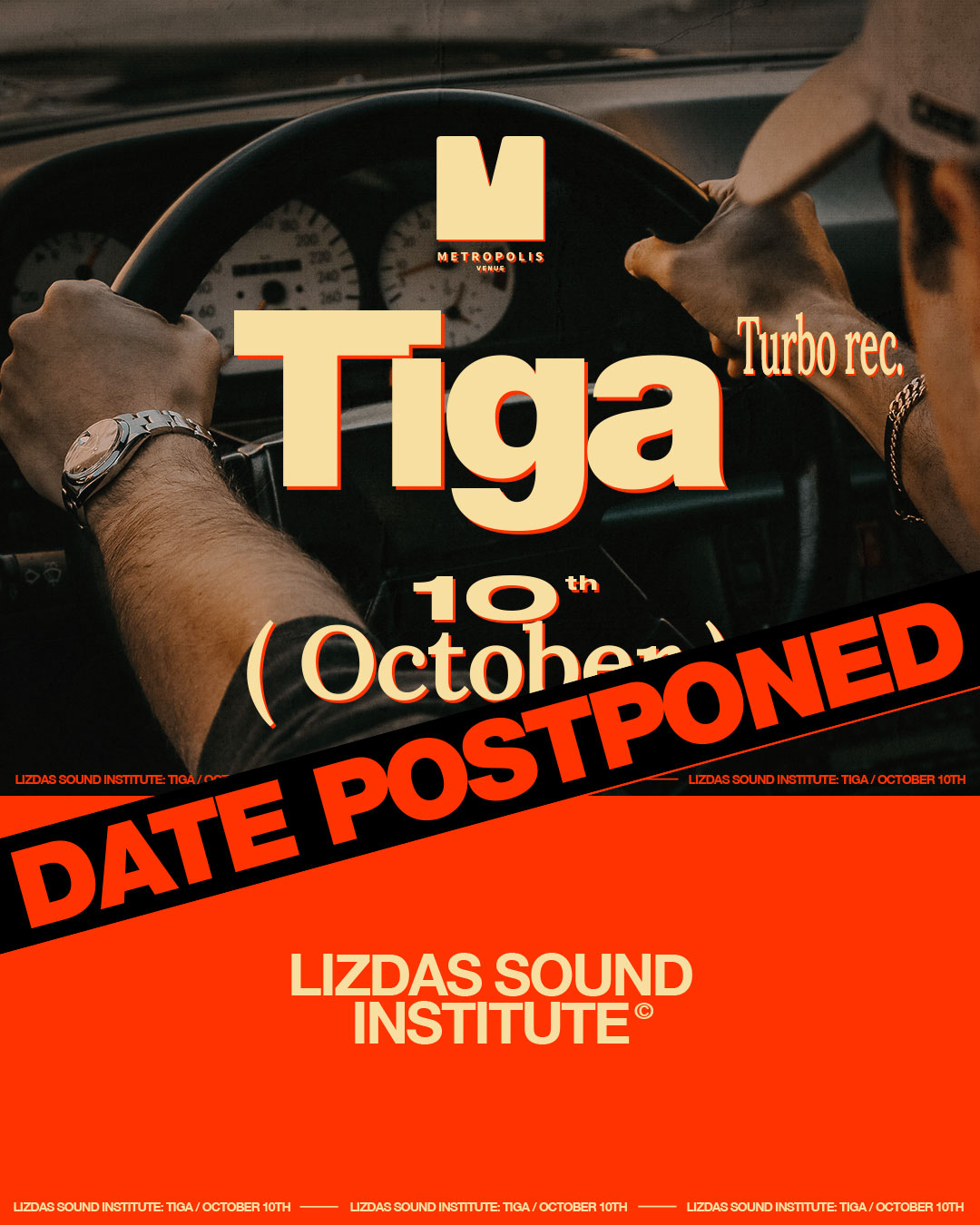 RESCHEDULED: Tiga x Turbo Rec. Showcase
