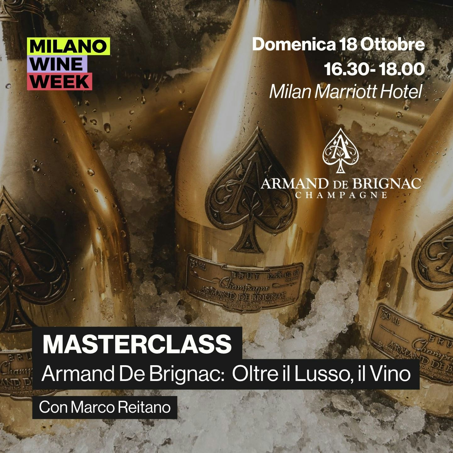 Masterclass: Armand De Brignac, Il Lusso oltre il Vino