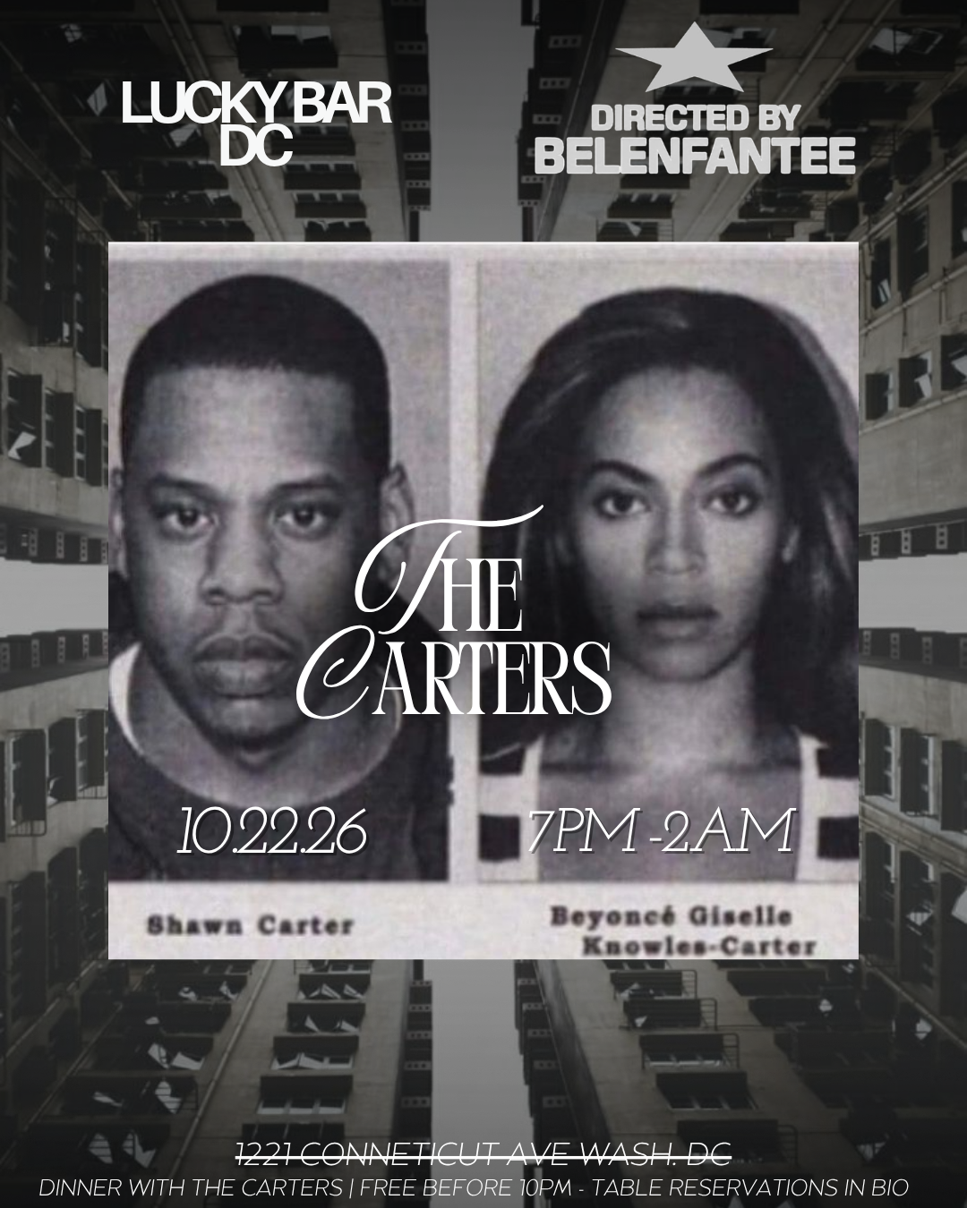 DINNER WITH THE CARTERS: LUCKY BAR DC