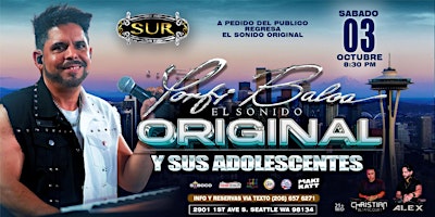 Porfi Baloa – El Sonido Original y Sus Adolescentes | En VIVO en Seattle
