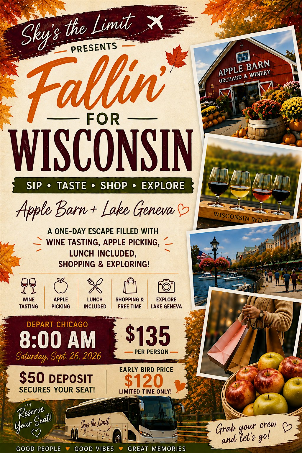 Fallin’ for Wisconsin