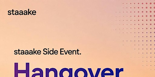 staaake Side Event. Hangover Rooftop AI/Tech Event — Reverse Network Meet