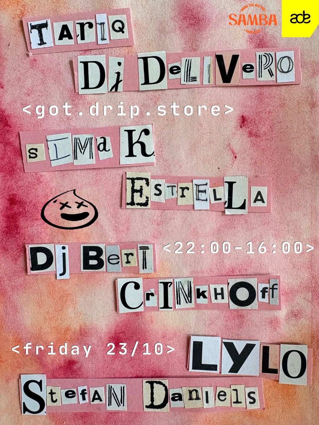 ESTRELLA invites friends at GOT.DRIP