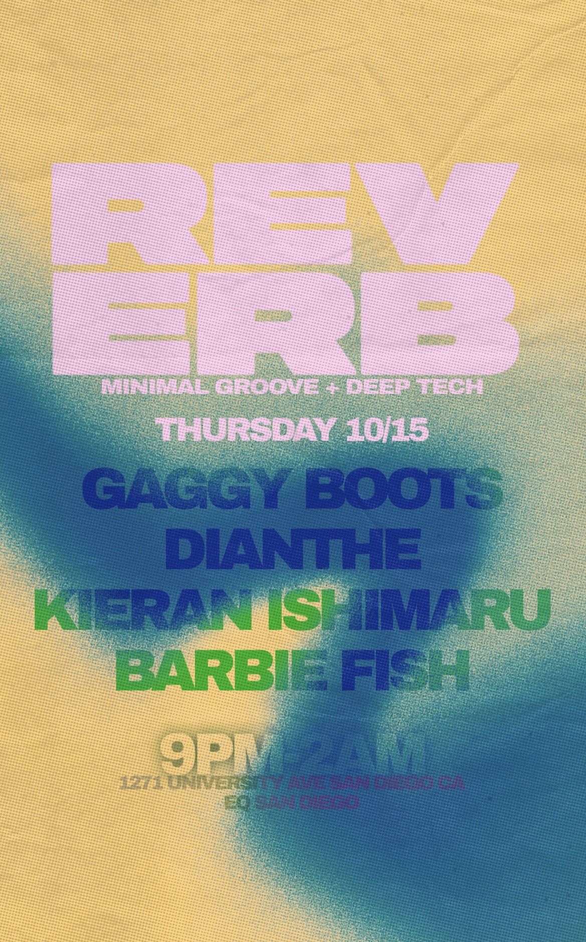 REVERB: MINIMAL GROOVE + DEEP TECH
