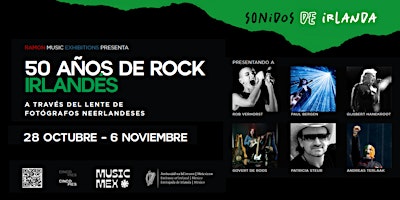 Inauguración de la exposición 50 AÑOS DE ROCK IRLANDÉS