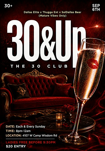 30 & up club (mature vibes)
