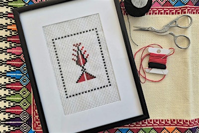 Atelier: La broderie tatreez / Intro to Tatreez Embroidery