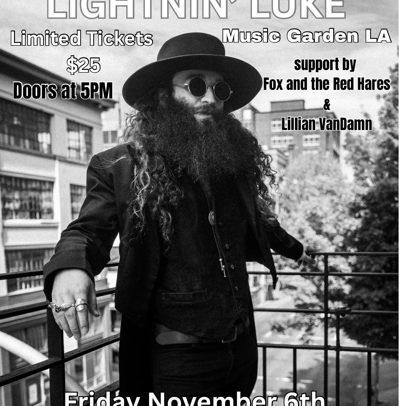 Lightnin’ Luke Live from the Music Garden