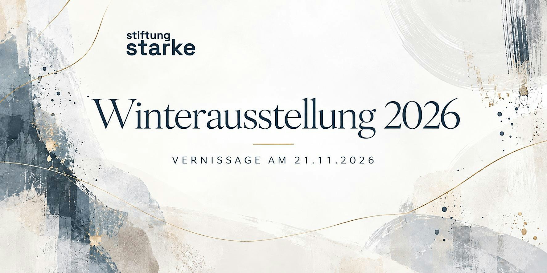 WINTERAUSSTELLUNG 2026 - Vernissage am 21.11.2026