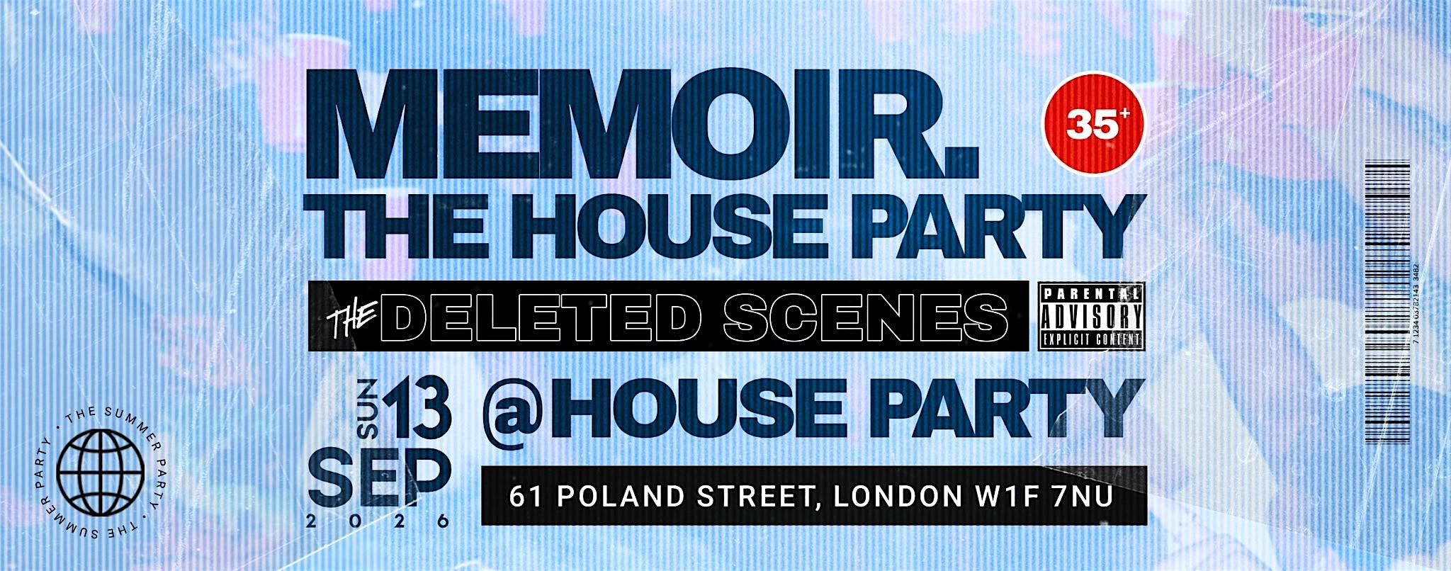 Memoir - The Deleted Scenes