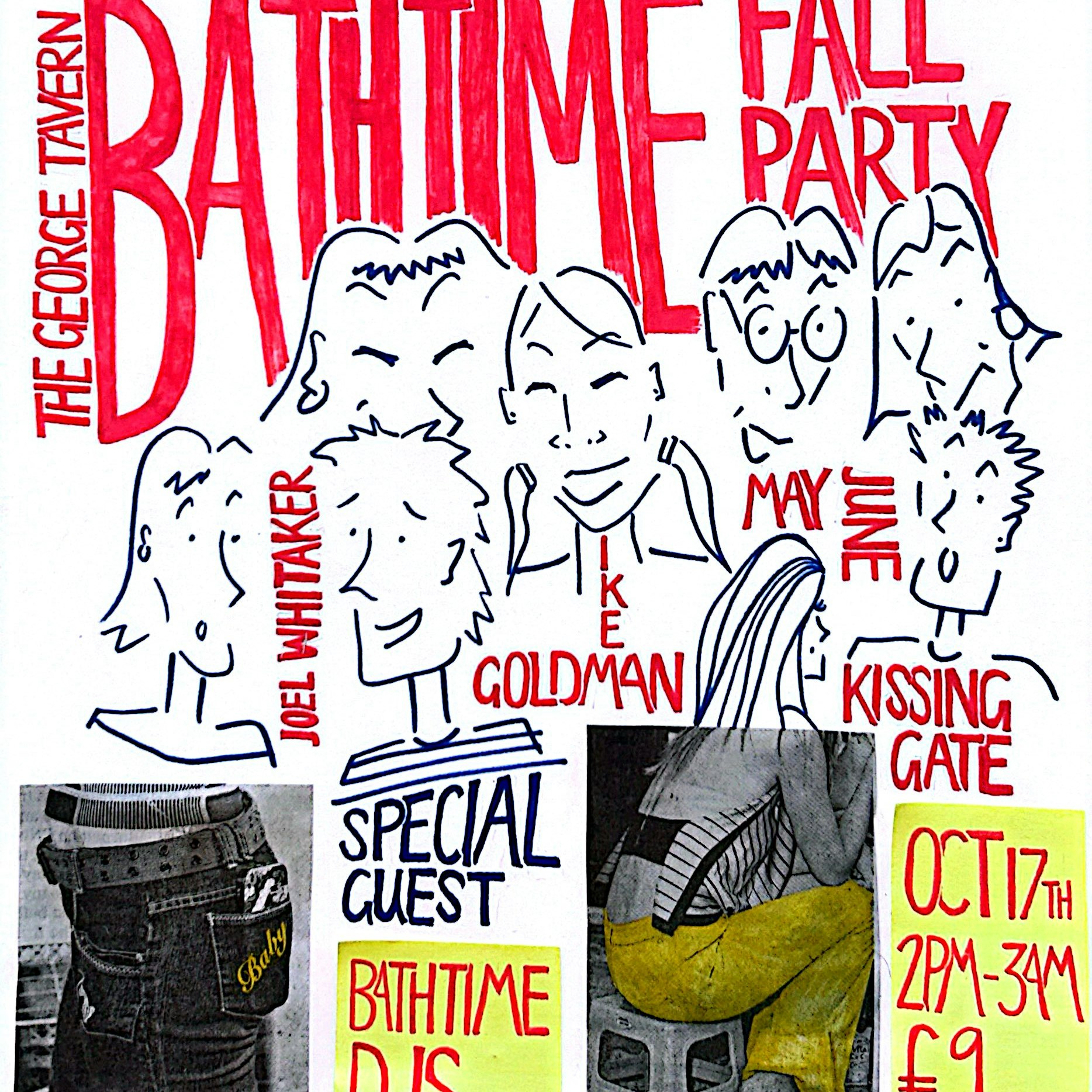 Bathtime Fall Party: Kissing Gate, Ike Goldman + more