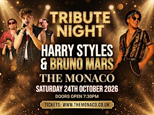 Tribute Night Harry Styles & Bruno Mars