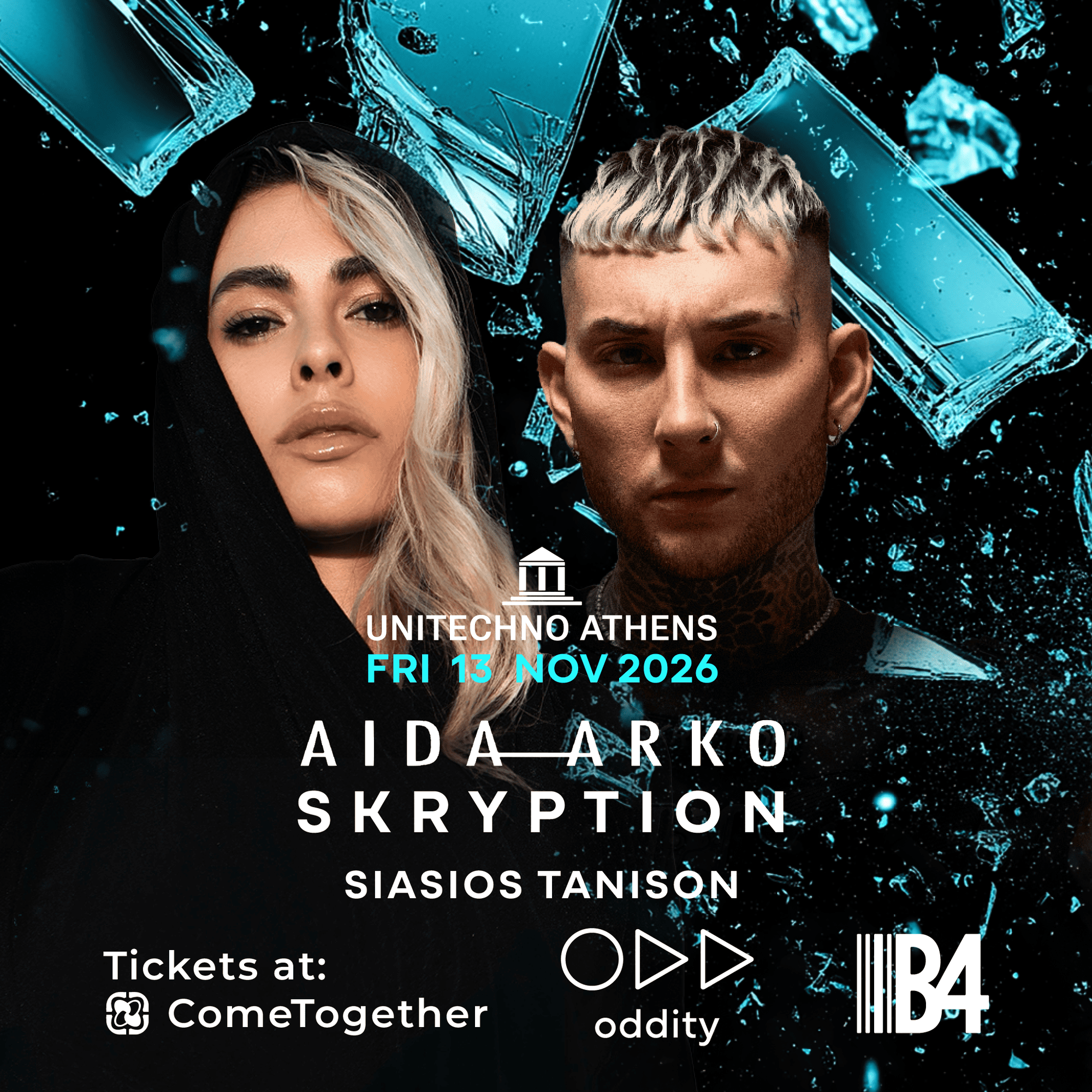 UNITECHNO W/ Aida Arko & Skryption