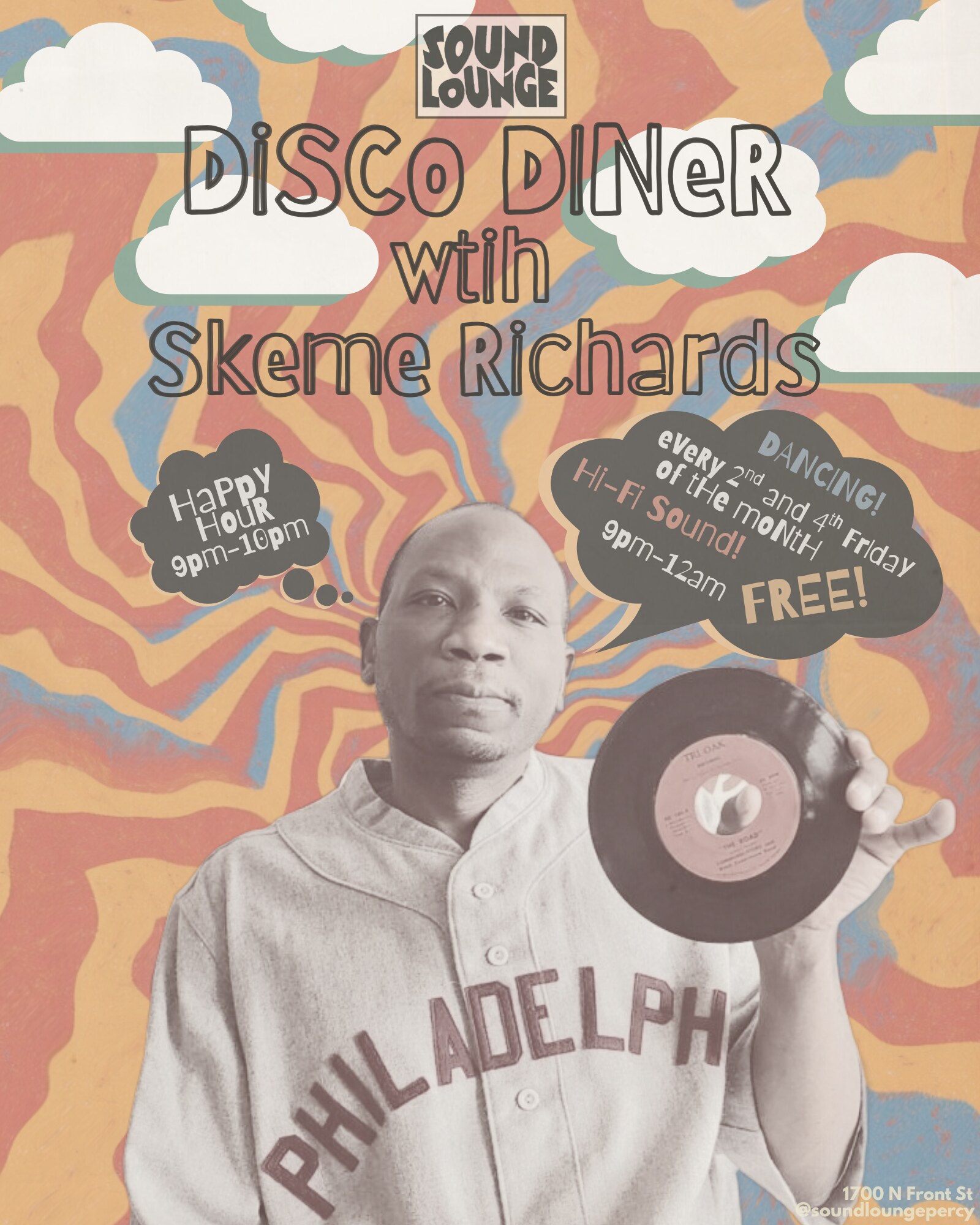 Snacks & Sounds + Disco Diner with Skeme Richards