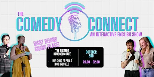 Comedy Connect Vol. 11 - An Interactive English Comedy Show | October 3rd