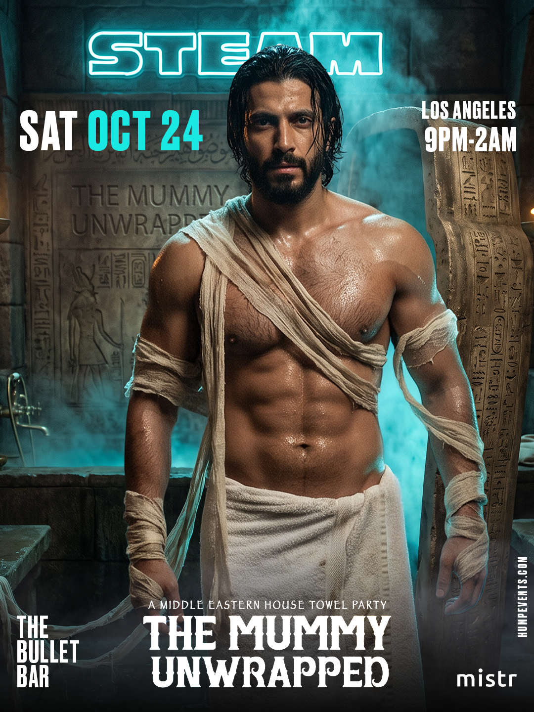 STEAM Towel Party - Middle Eastern House - The Mummy Edition
