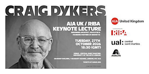 2026 AIA UK/ RIBA Keynote Lecture - Craig Dykers of Snøhetta