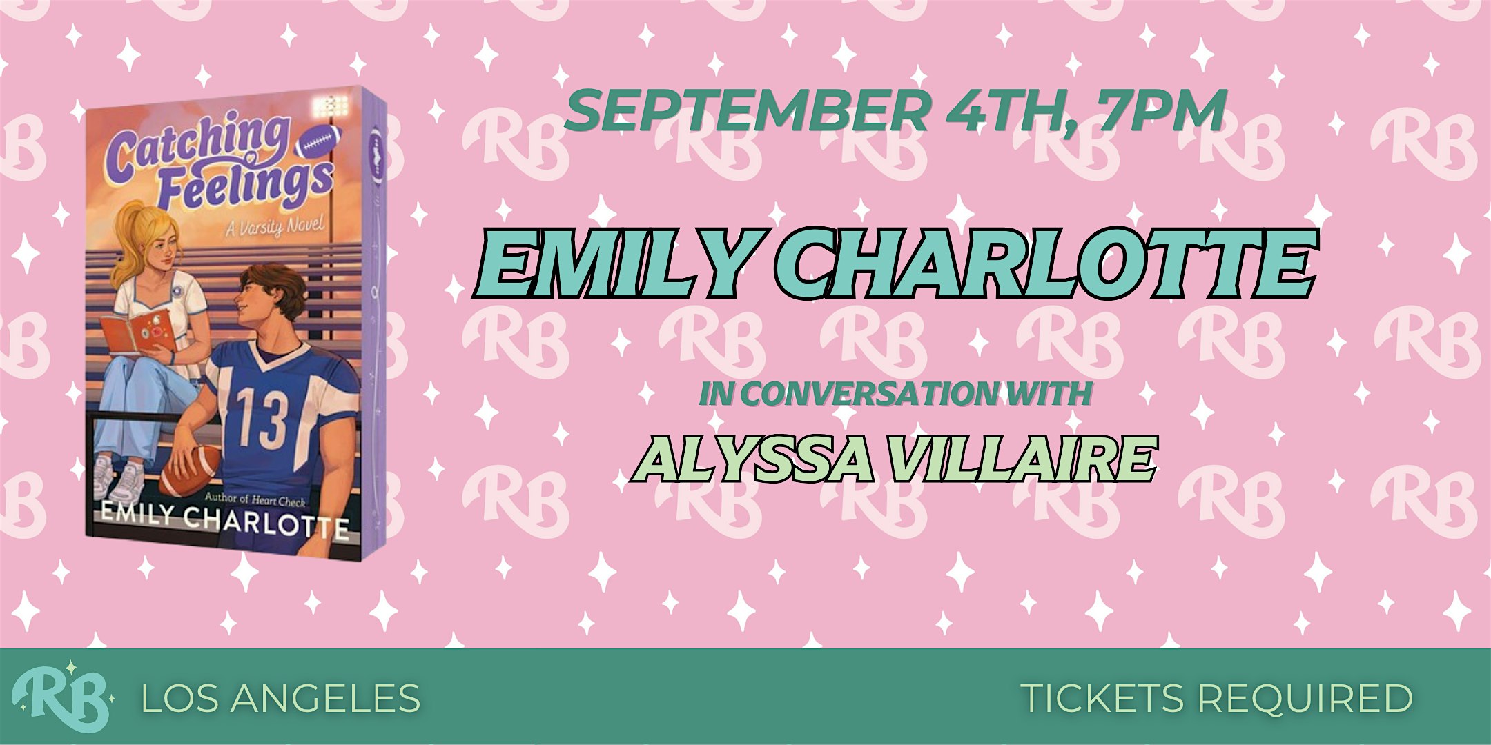Emily Charlotte LA Book Event for Catching Feelings