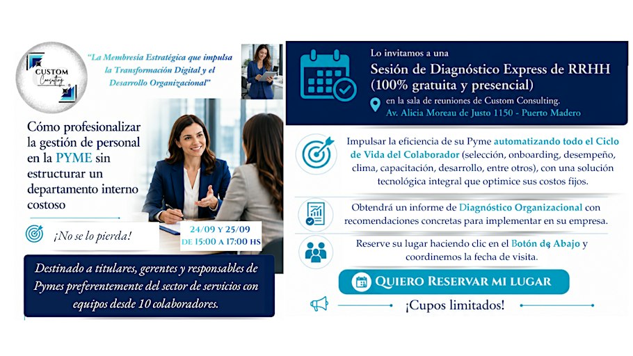 Sesión de Análisis y Diagnóstico de RRHH