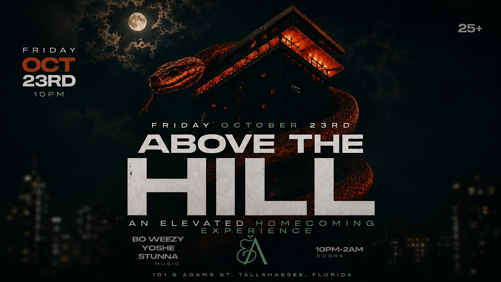 Above The Hill: An Elevated Homecoming Experience