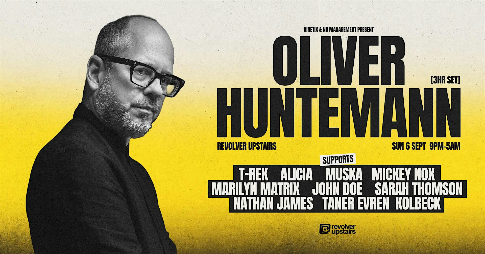 OLIVER HUNTEMANN | 06.09.26 | REVOLVER UPSTAIRS