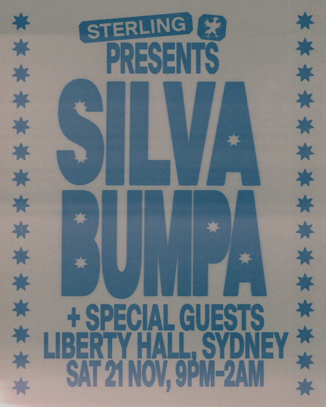 STERLING W/ Silva Bumpa (AFTER PARTY) - SYDNEY - Liberty Hall
