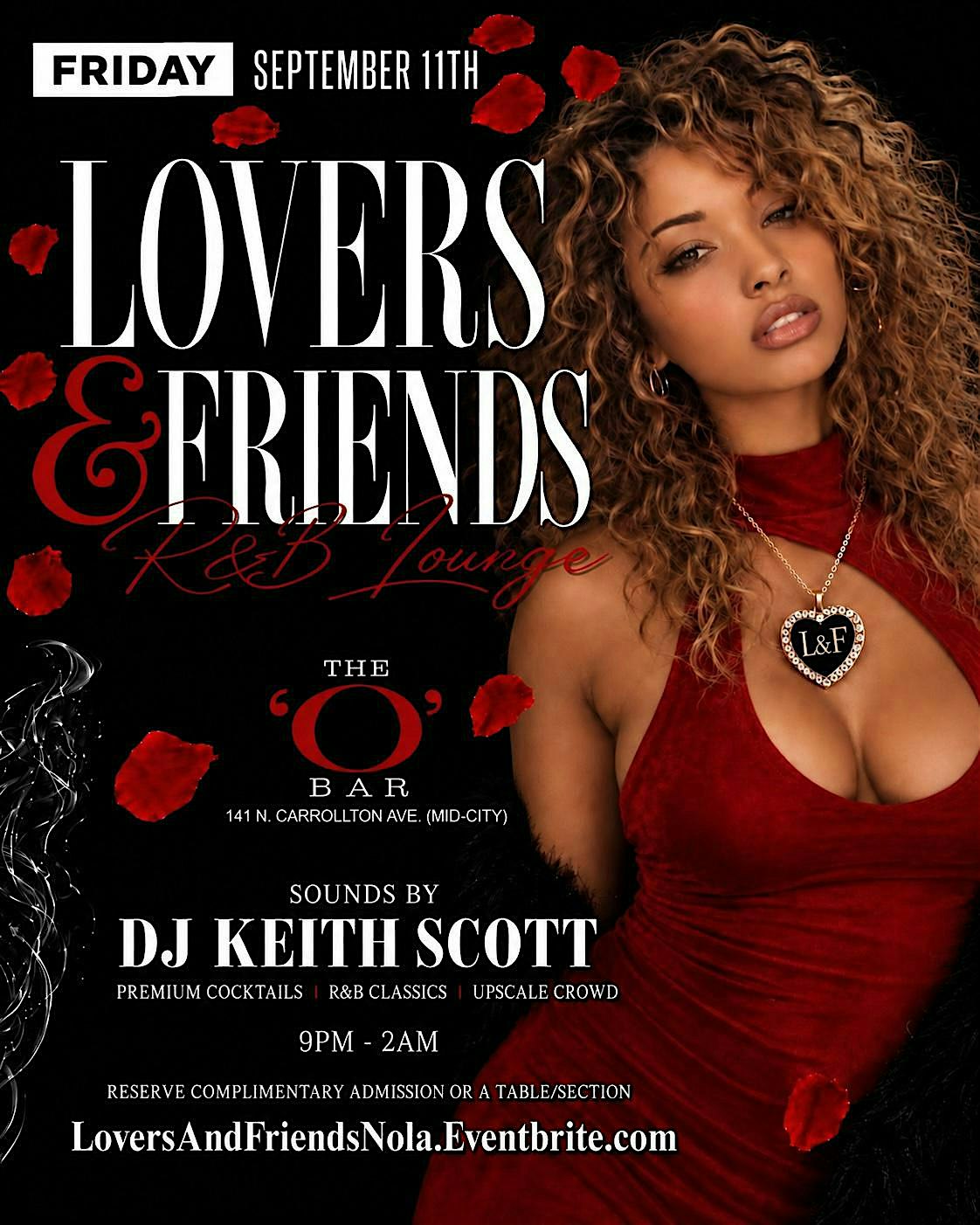 LOVERS AND FRIENDS R&B LOUNGE  - A SMOOTH & FLY POPUP AFFAIR