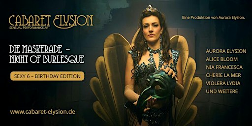 Cabaret Elysion - Die Maskerade-Burlesque Night