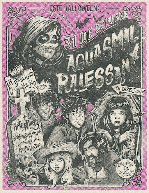 aguasmil + Ralessan + Afterparty aguasmil DJ Set | Halloween