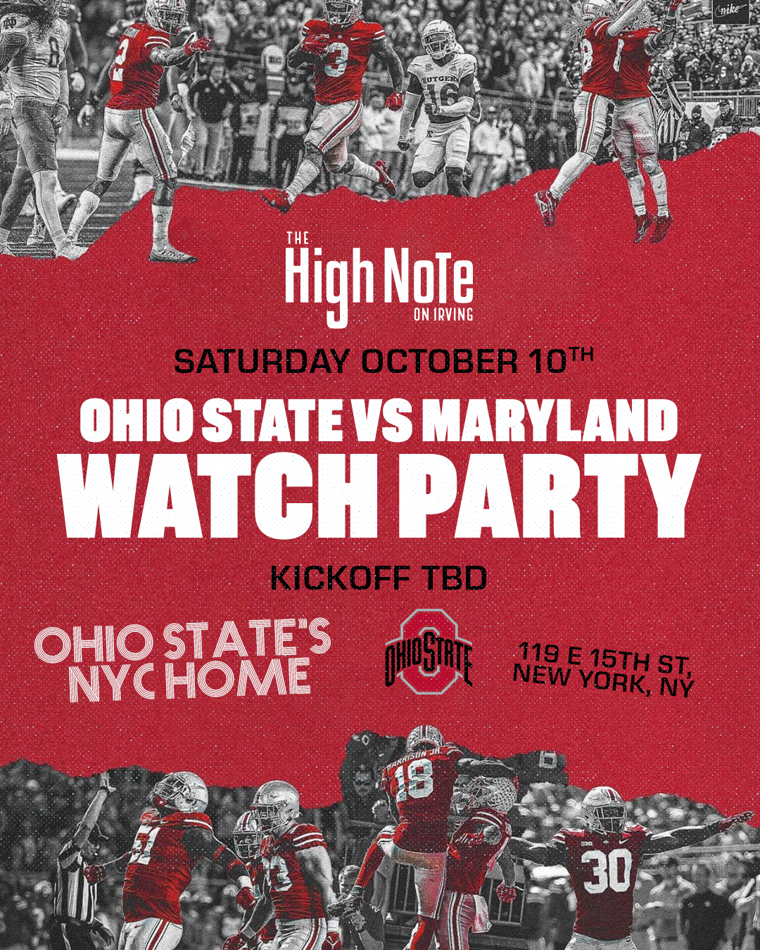 Ohio State vs Maryland Watch Party