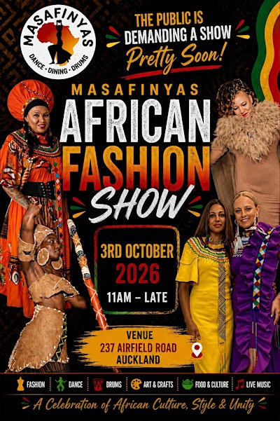MASAFINYAS AFRICAN FASHION SHOW