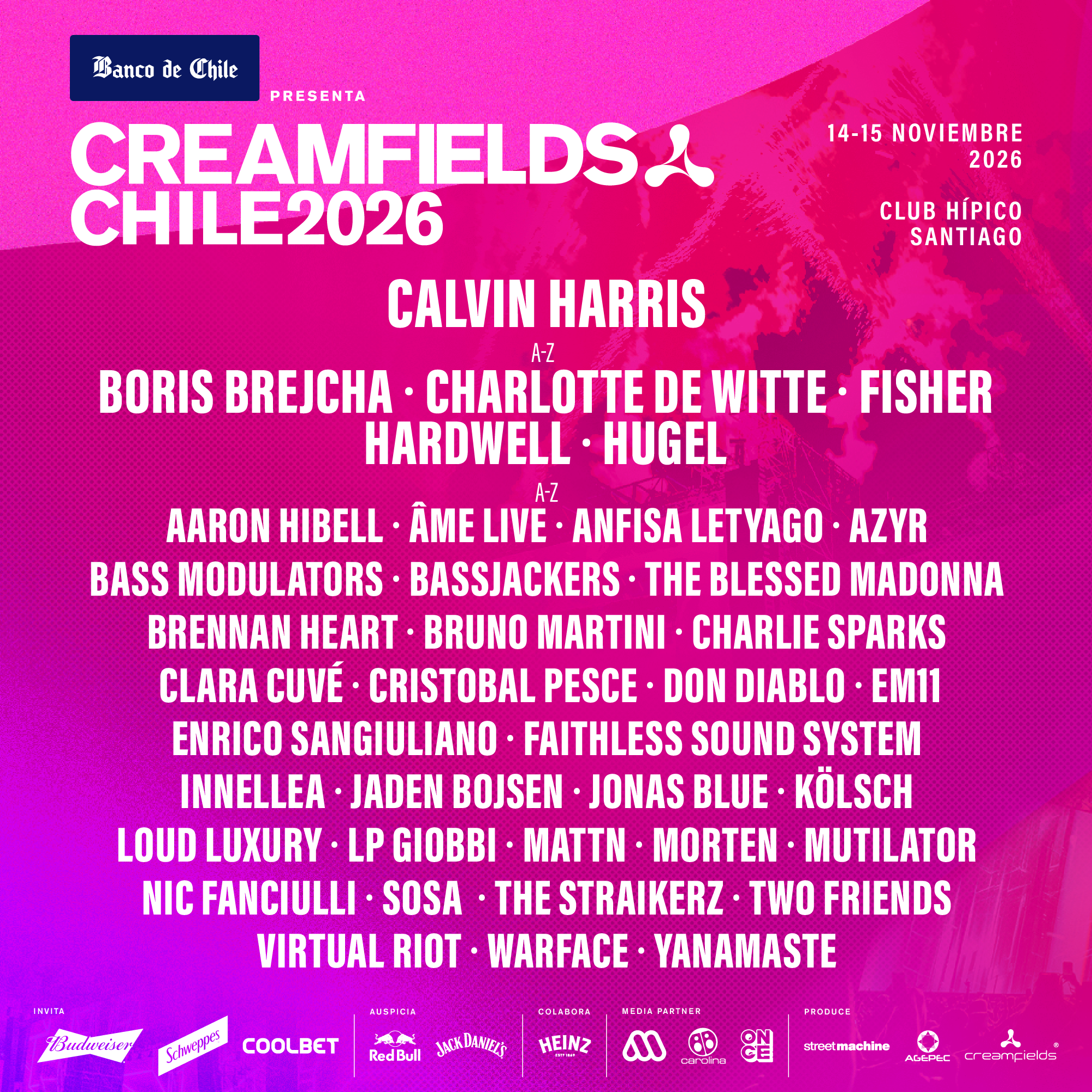 Creamfields Chile 2026