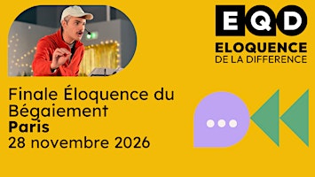 Finale Éloquence du Bégaiement - Paris