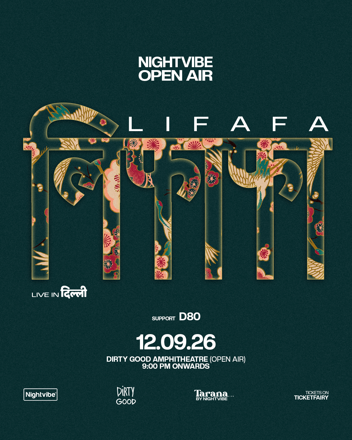 Nightvibe Open Air with LIFAFA (LIVE) in Delhi