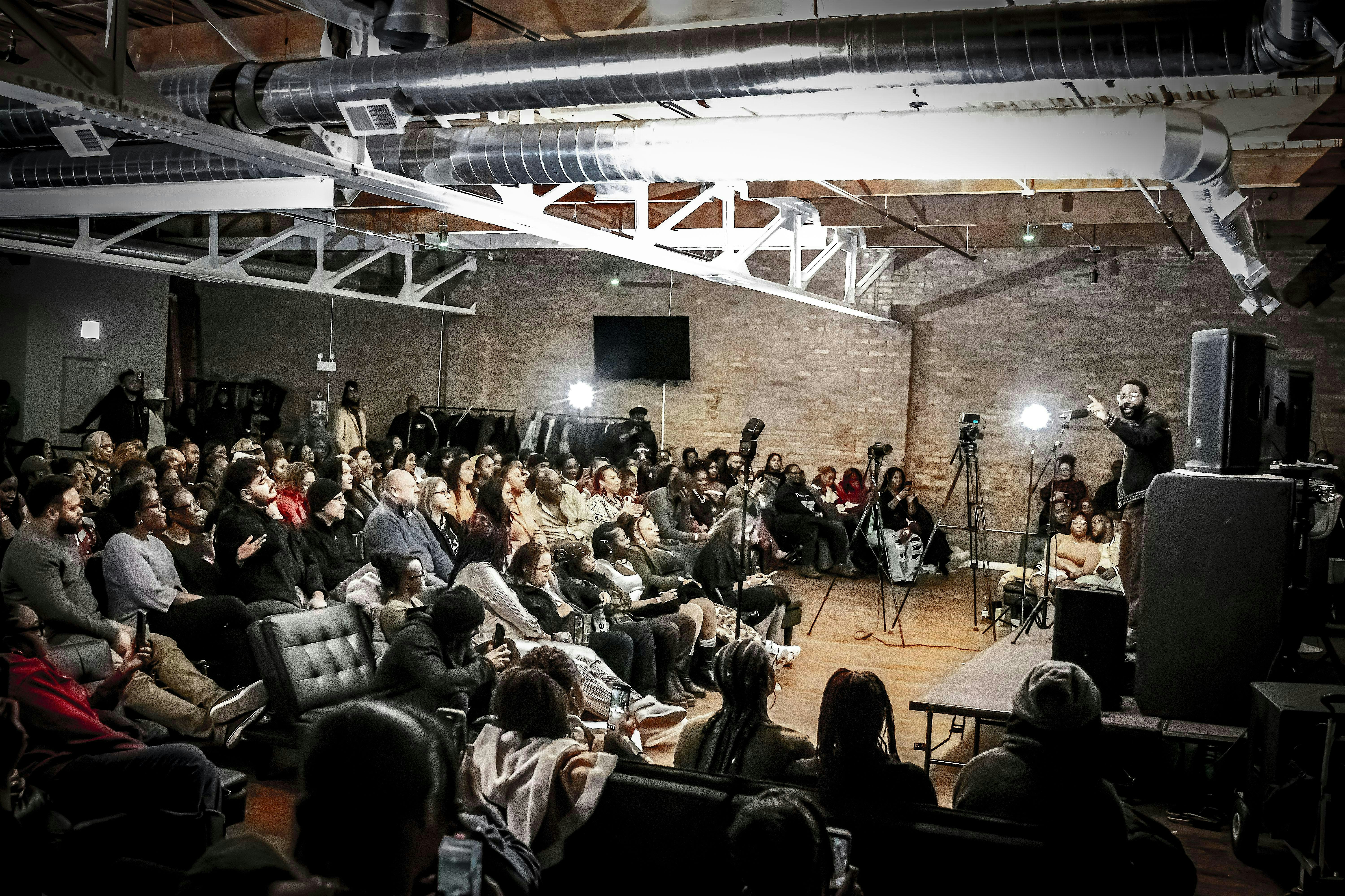Write About Now Poetry Live in Chicago ft. Brandon Alexander Williams