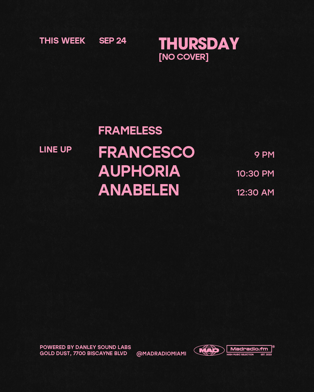 FRAMELESS: FRANCESCO / Auphoria / ANABELEN