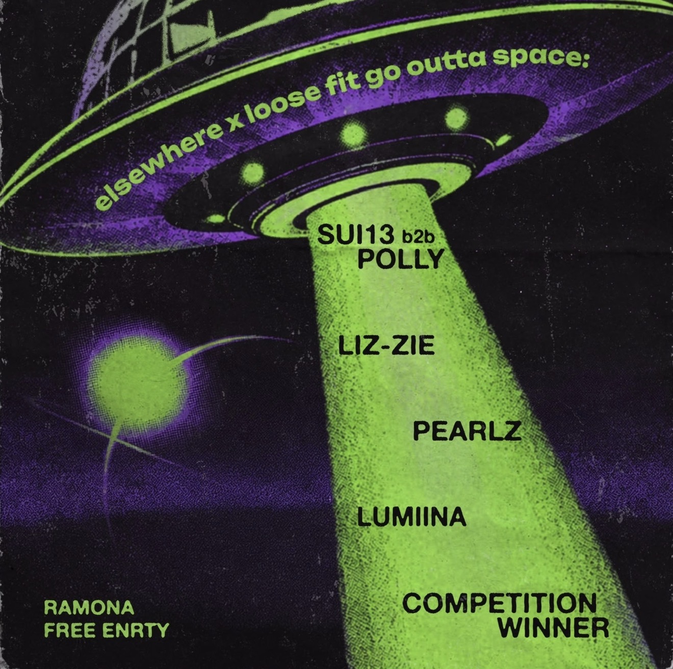 Elsewhere X Loose Fit Go Outta Space