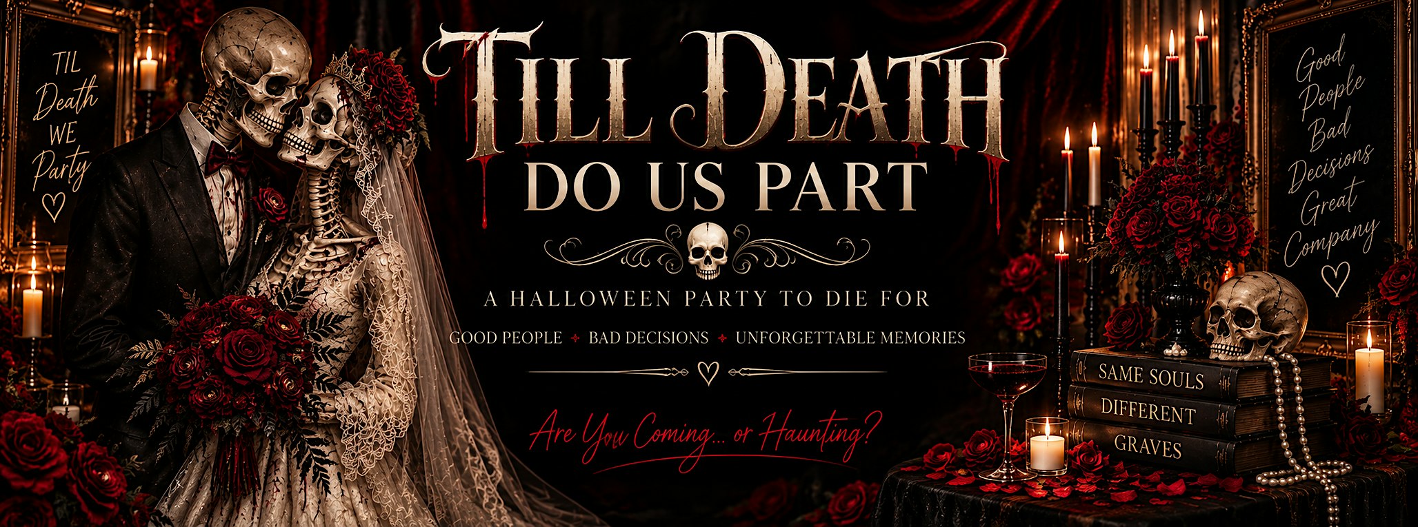 Till Death Do Us Part Halloween Party