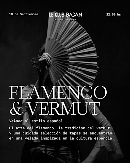 Flamenco & Vermut: Velada al estilo español