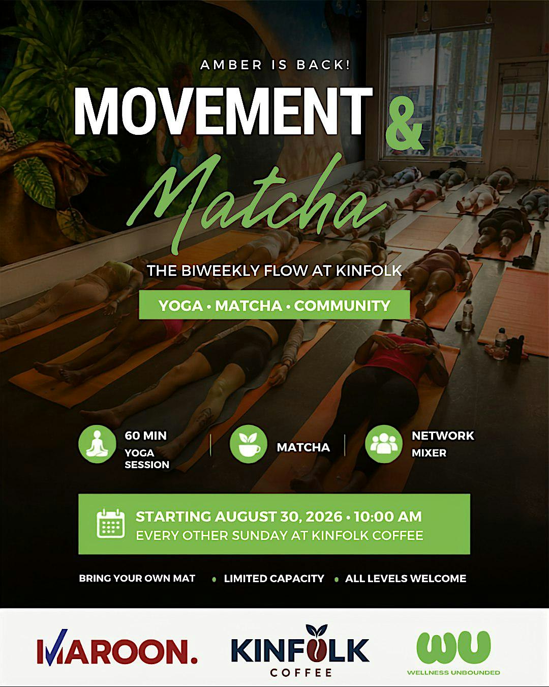 Movement & Matcha at Kinfolk Coffee: The Biweekly Flow