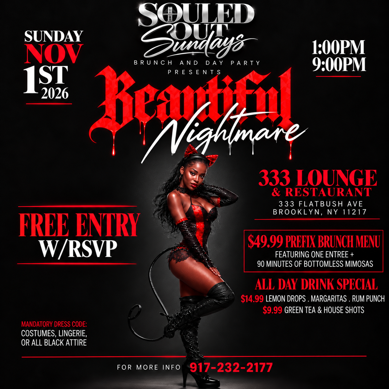 Souled Out Sundays Brunch And Day Party At 333 Lounge NYC