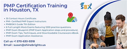 PMP Certification Exam Prep Training Course in Houston, TX